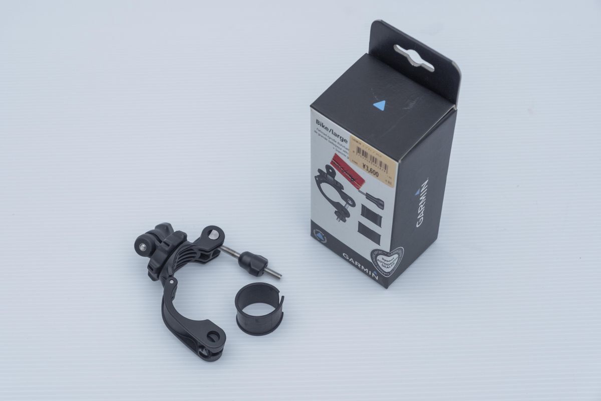 ★★★使用頻度極少★アクションカメラ等マウントベース★Garmin製★ラージチューブマウント★★★