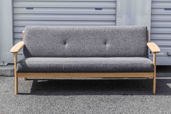 ★★★使用頻度低★中古美品★カリモク★CHITANOチターノ★ファブリックソファ★定価15万程度★配送法要確認★★★