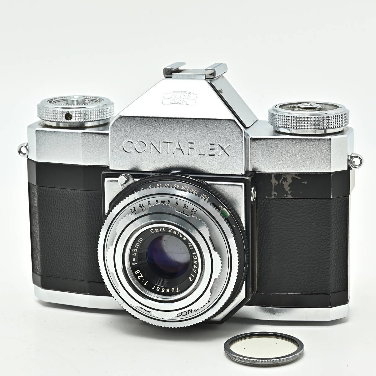 1N-717 ZEISS IKON ツァイスイコン CONTAFLEX Carl Zeiss Tessar 45mm f/2.8 レンジファインダー