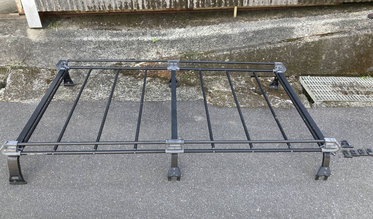 ニッサン クリッパー GBD-U71V 3G83 ルーフキャリア TUFREO 天井荷物載せ 最大荷量 50Kｇ ６本脚 U61V U62V ミニキャブ U72V 管34785
