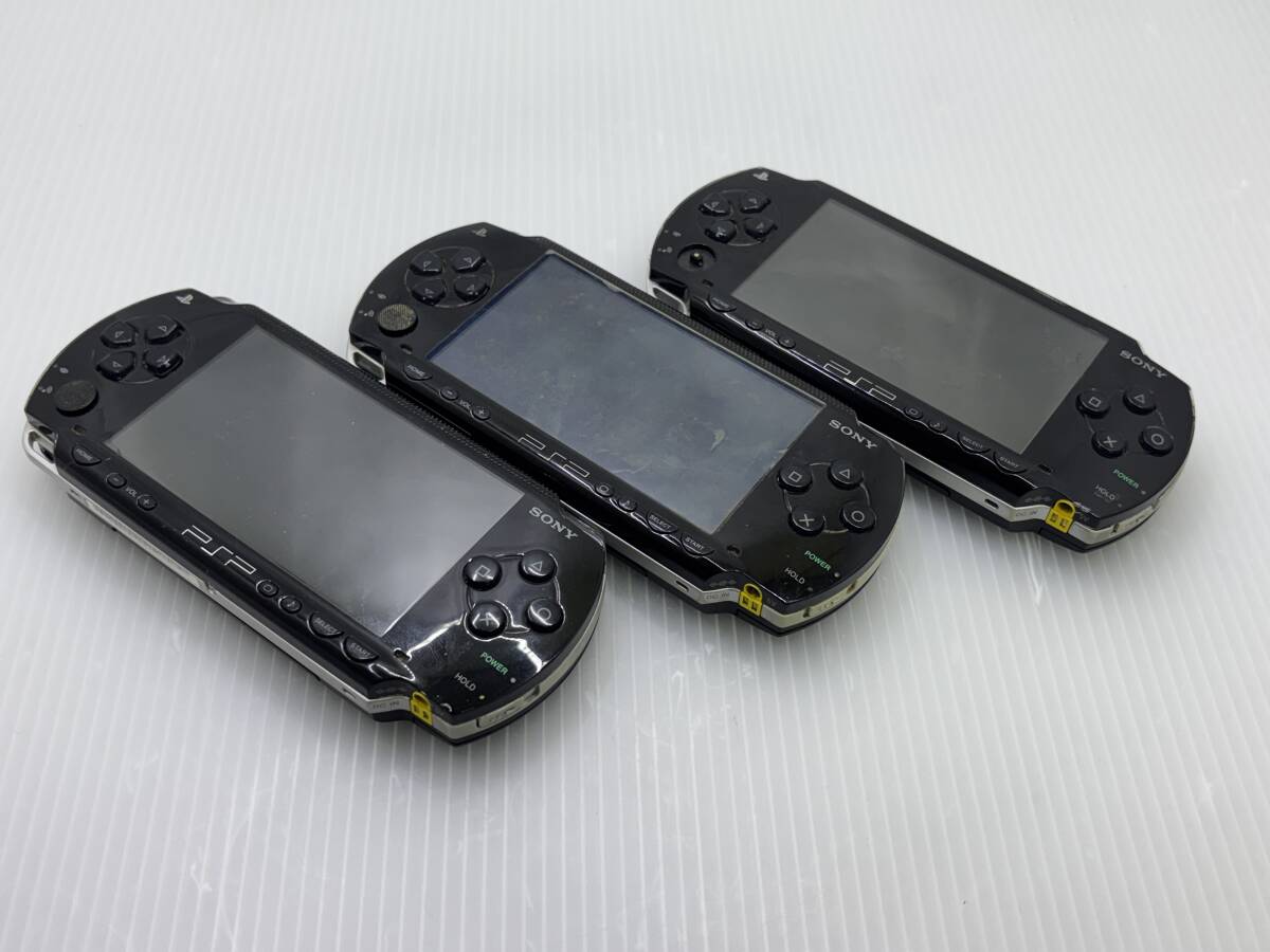 SONY■プレイステーションポータブル 3台 PSP-1000 ■ジャンク品