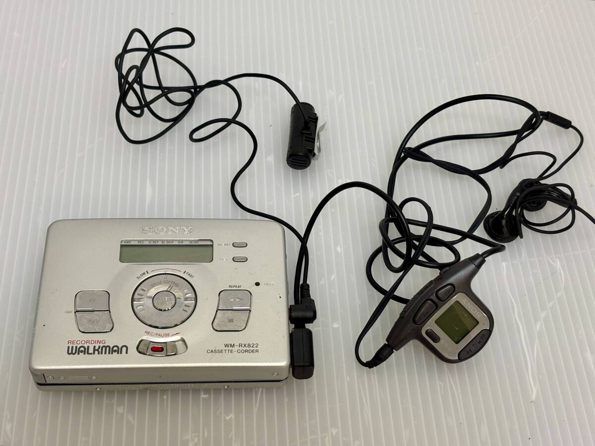 SONY■ソニー レコーディングウォークマン WM-RX822 / 動作未確認■ジャンク品