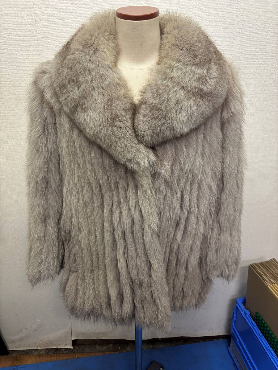 SAGA FOX■サガフォックス ミドル丈 コート 着丈68㎝■中古品
