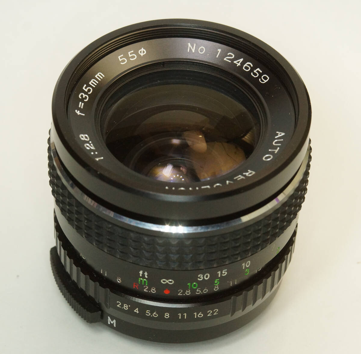 ドイツブランド AUTO REVUENON 1:2.8 f=35mm M42 2NB-659 Samyang?
