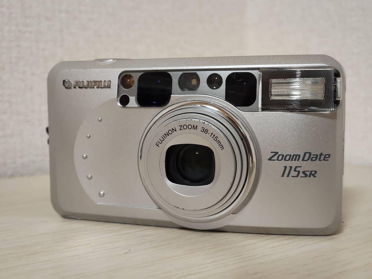FUJIFILM Zoom Date 115SR 動作品 フィルムカメラ