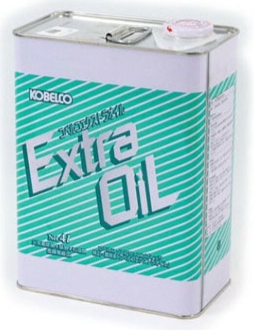 【未開封/2024年製】コベルコ KOBELCO コンプレッサー 用 純正 潤滑剤 エクストラオイル EXTRAOIL-4L コンプレッサーオイル 潤滑油 4L 缶