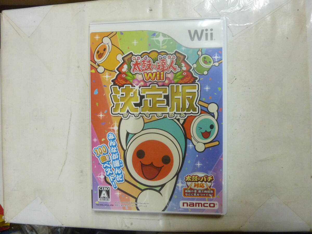 Wii ソフト[ 太鼓の達人 Wii 決定版 ]namco RVL-P-STJJ 送料無料