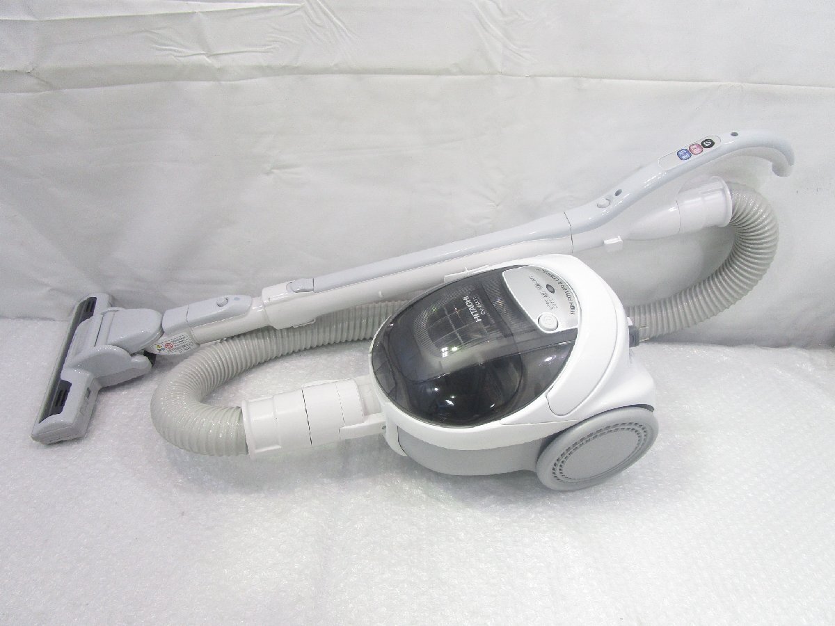 ◎HITACHI 日立 紙パック式クリーナー 掃除機 ハイパワー CV-VBK71 2022年製 ｗ8414