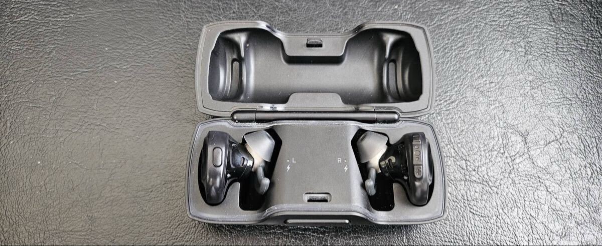 BOSE SoundSport Free wireless headphones 423729 ボーズ ワイヤレスイヤホン ブラック 難アリ