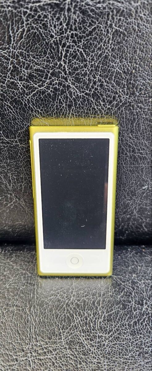 iPod nano A1446 アイポッド イエロー 音出しOK ジャンク S-345