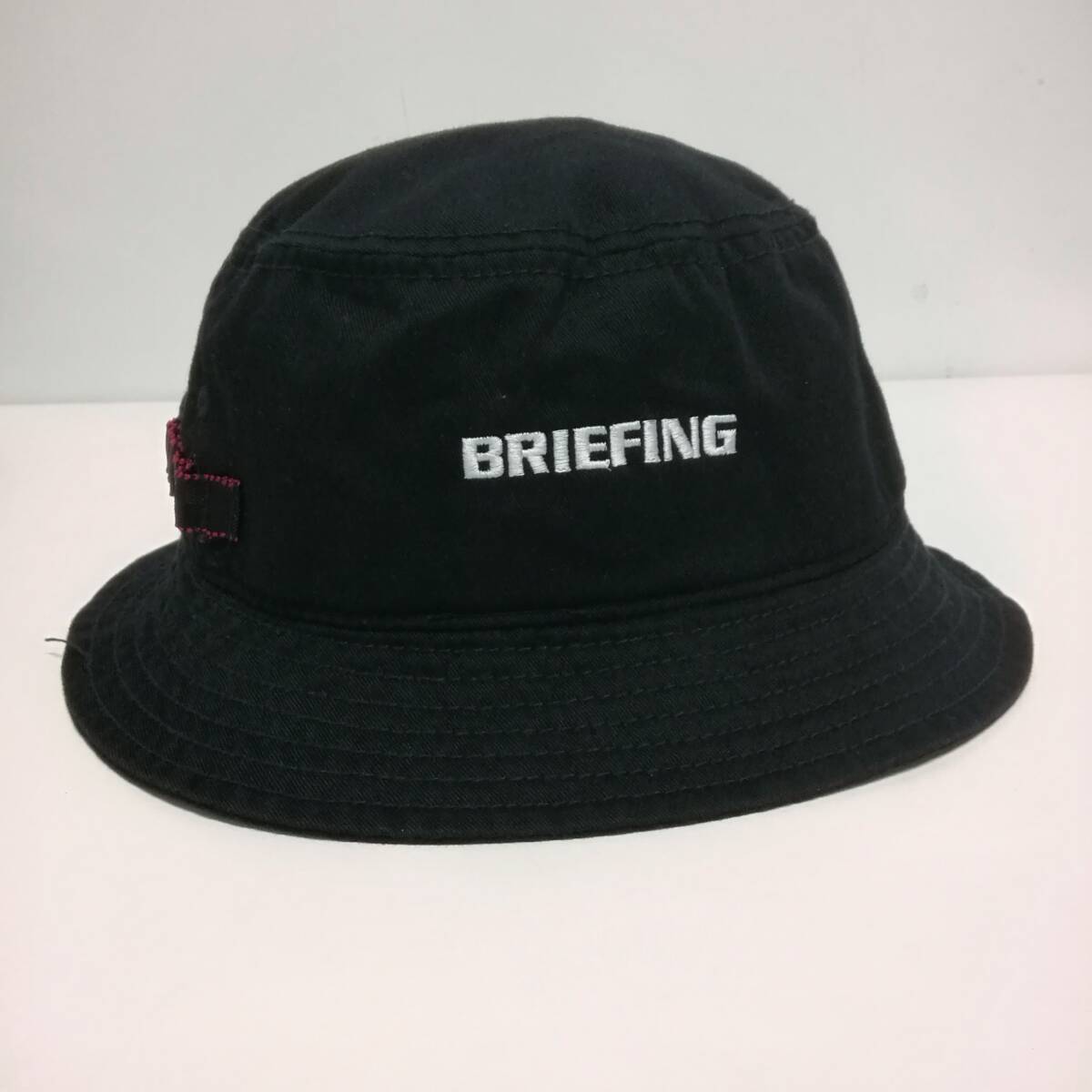 BRIEFING ブリーフィング 帽子 ゴルフ ベーシックハット ブラック L 約58cm BRG241M92