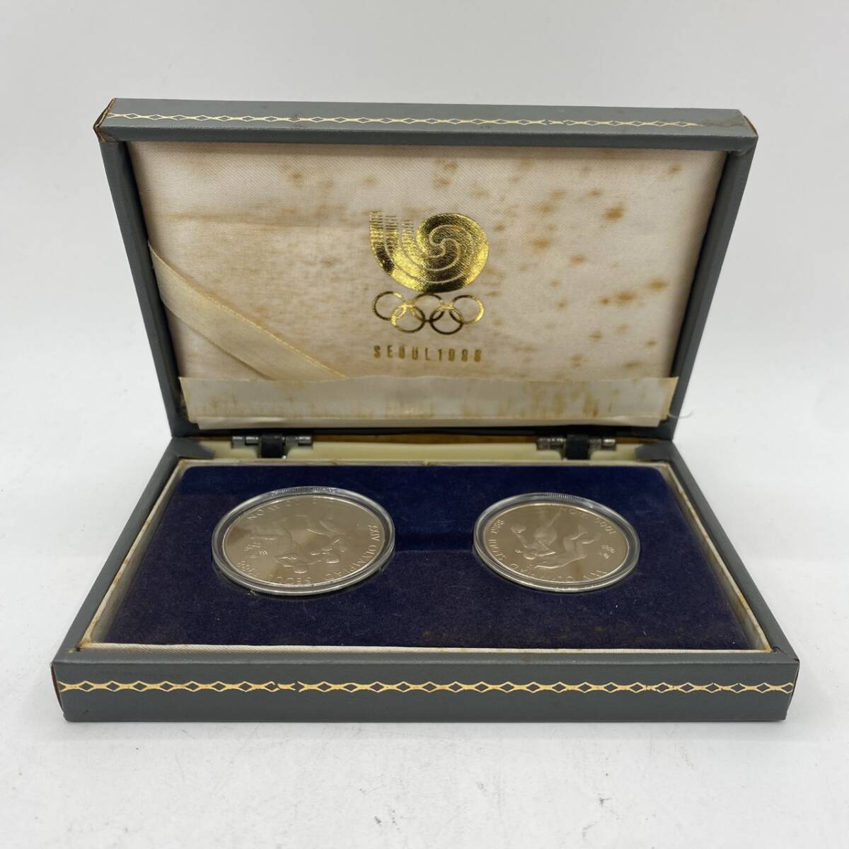 1000円スタート【中古】583111-2 1988年 ソウルオリンピック 記念 プルーフコイン 記念硬貨