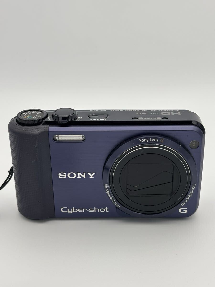 M42 SONY Cyber-shot DSC-HX7V デジタルカメラ ブルー 16.2メガピクセル