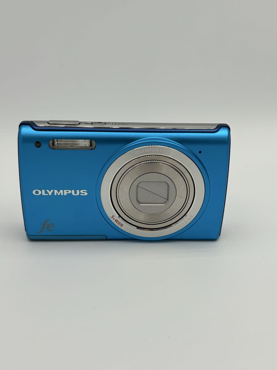 M46 OLYMPUS オリンパス FE-4020 コンパクトデジタルカメラ ブルー