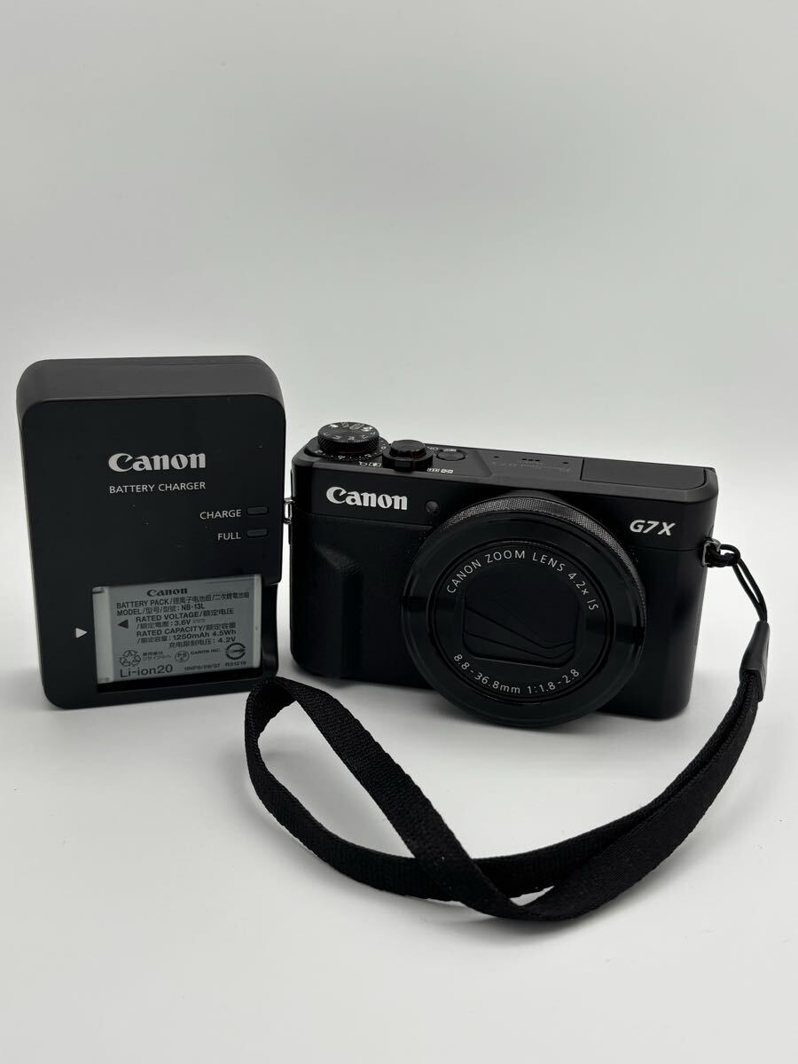 M50 Canon PowerShot G7X コンパクトデジタルカメラ ブラック バッテリー・充電器付