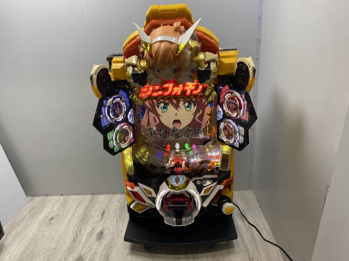 8/10★引取限定 戦姫絶唱シンフォギア パチスロ パチンコ台 【中古/現状品/動作未確認ジャンク】