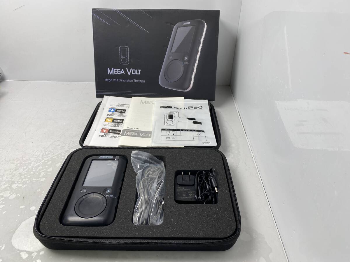 8/10★MEGA VOLT メガボルト 家庭用 電気治療器【中古/現状品/動作未確認ジャンク】