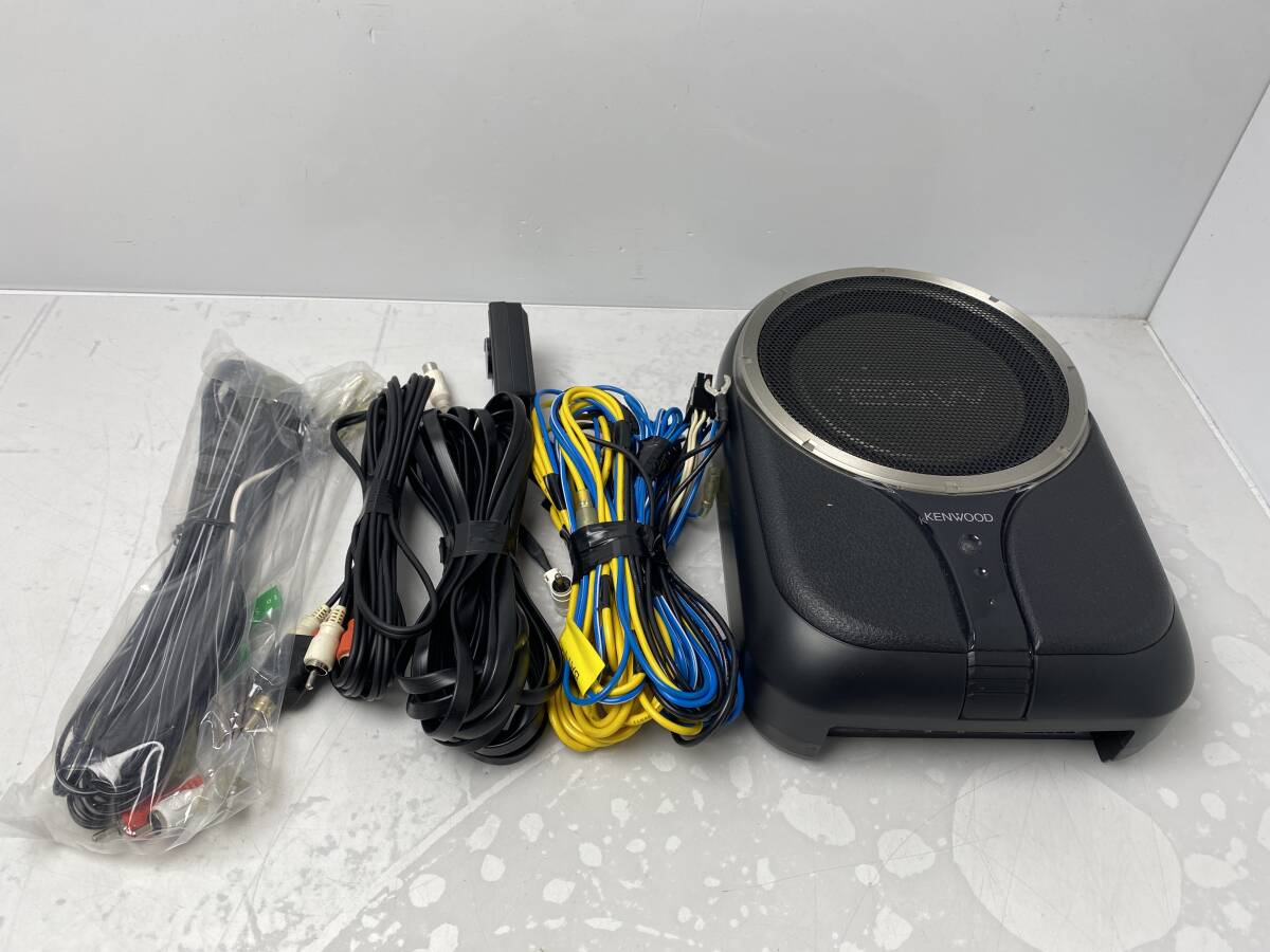 8/10★KENWOOD KSC-SW01 ケンウッド ウーファー チューンアップ【中古/現状品/動作未確認ジャンク】