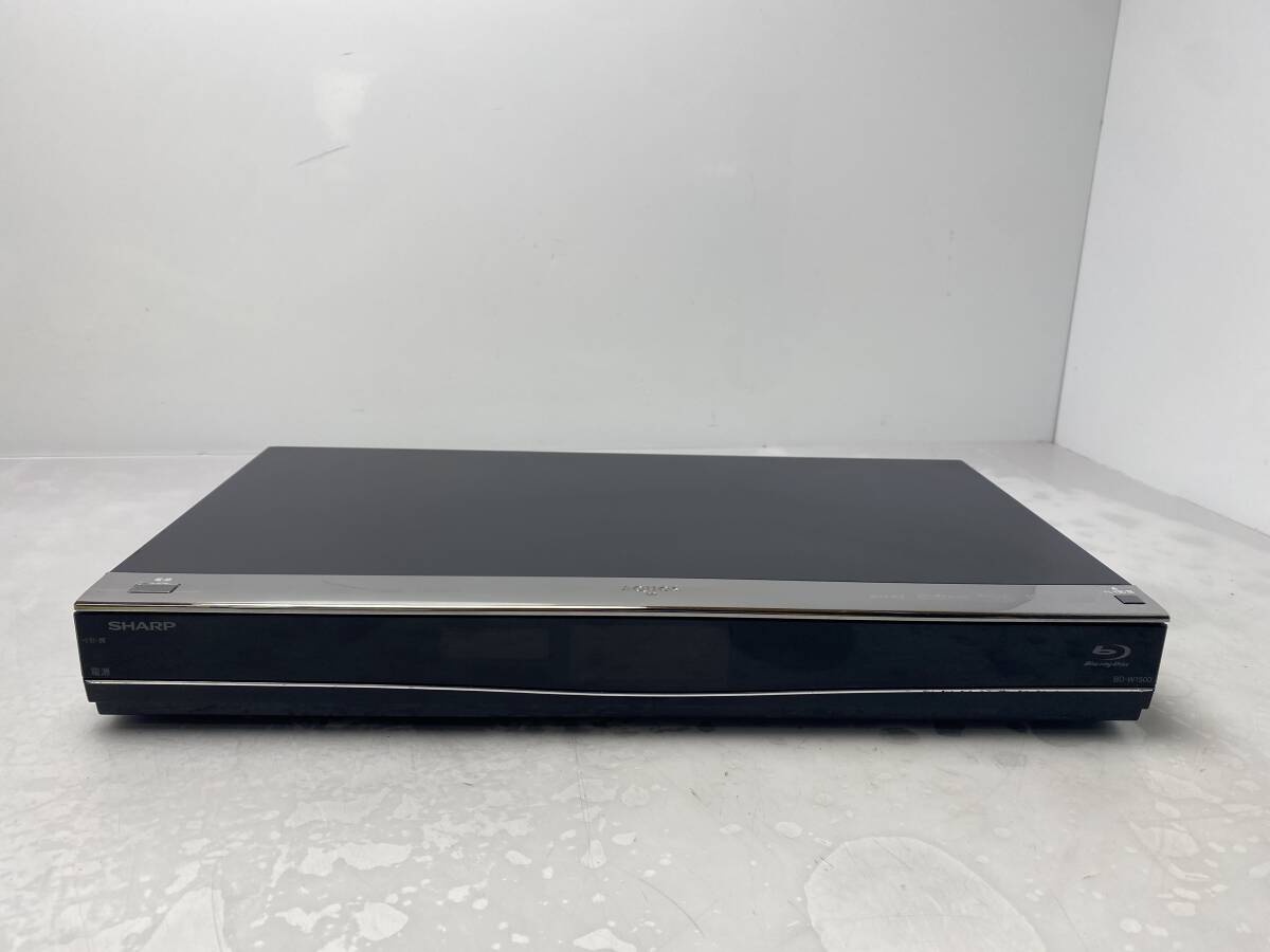 8/11 *2★SHARP BD-W1500 シャープ ブルーレイディスクレコーダー 2013年製【中古/現状品/動作未確認ジャンク】