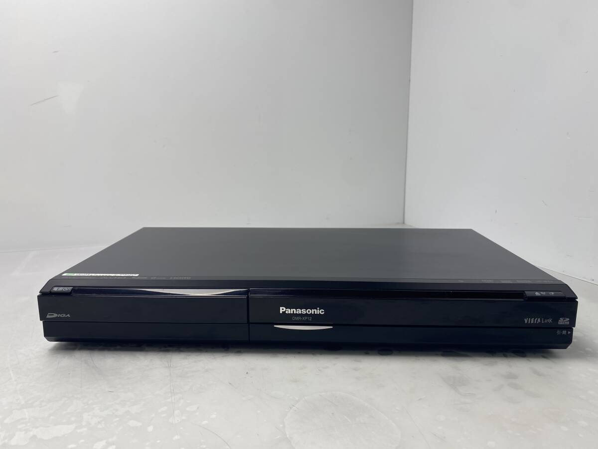 8/11 *6★Panasonic DMR-XP12 パナソニック DVDレコーダー 2008年製【中古/現状品/動作未確認ジャンク】