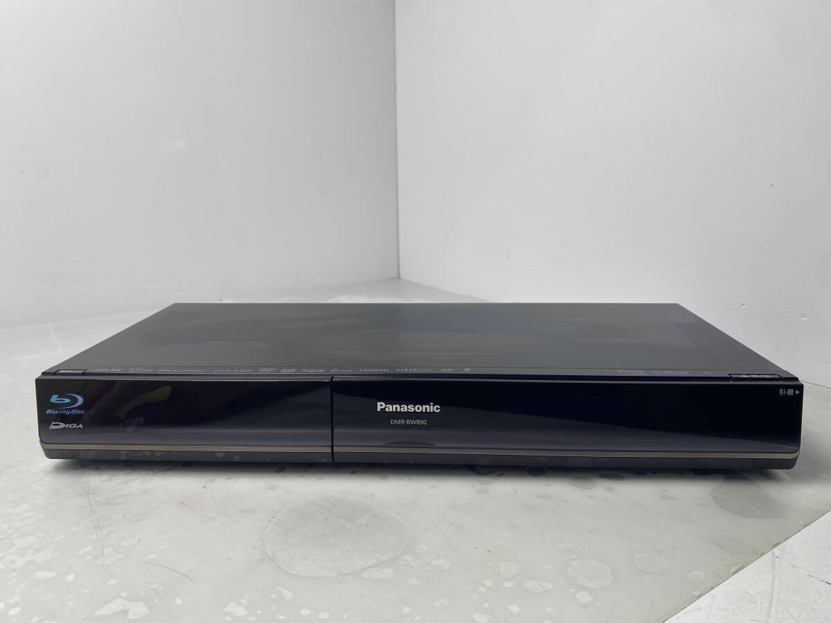 8/11 *8★Panasonic パナソニック DMR-BW890 ブルーレイディスクレコーダー 2010年製【中古/現状品/動作未確認ジャンク】