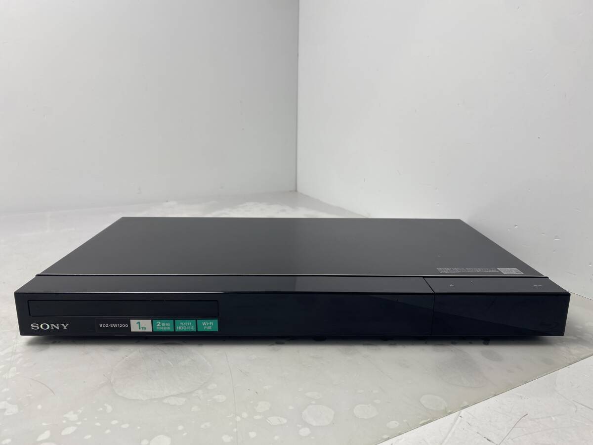 8/11 *9★SONY ソニー BDZ-EW1200 ブルーレイディスクレコーダー 2015年製【中古/現状品/動作未確認ジャンク】