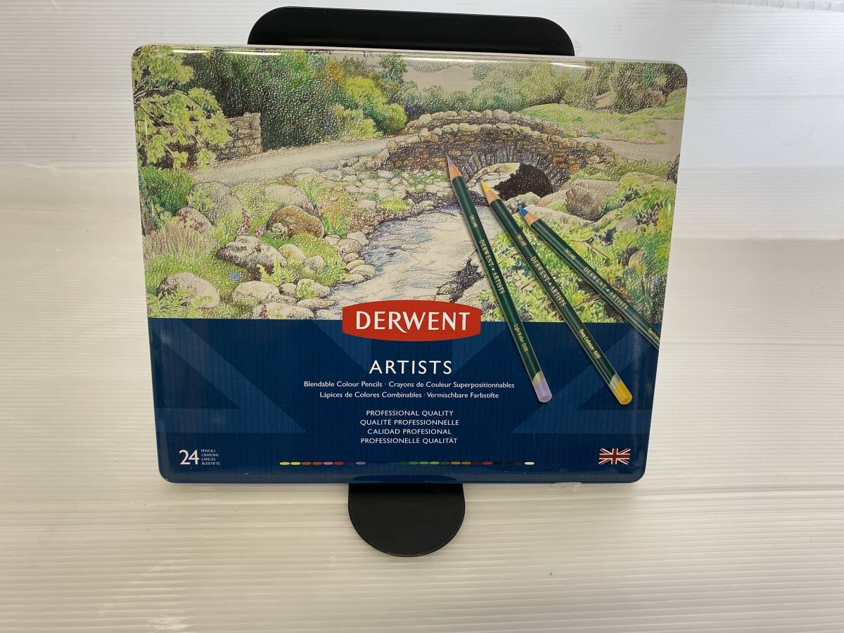 8/11★DERWENT 色鉛筆 24色【中古/現状品】