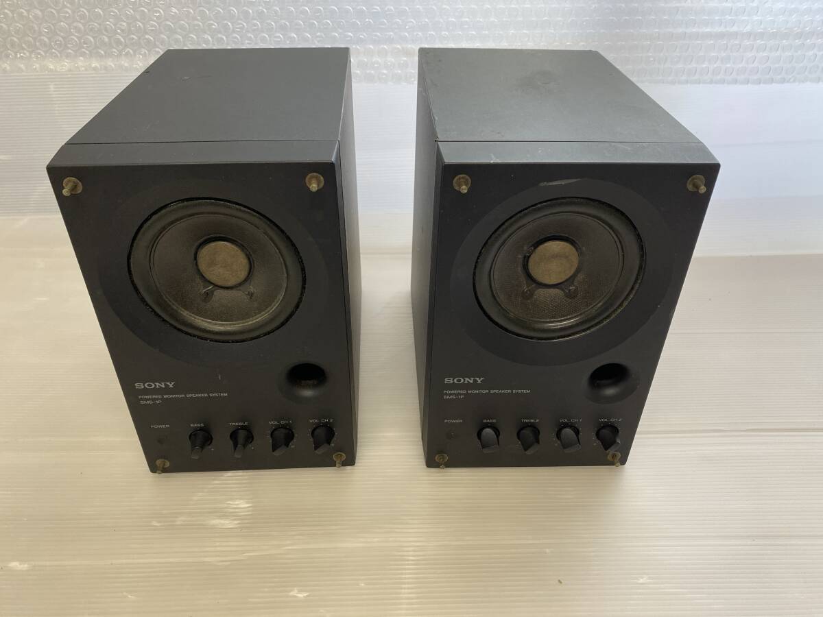 8/11★SONY SMS-1P ソニー スピーカー パワーモニター【中古/現状品/動作未確認ジャンク】