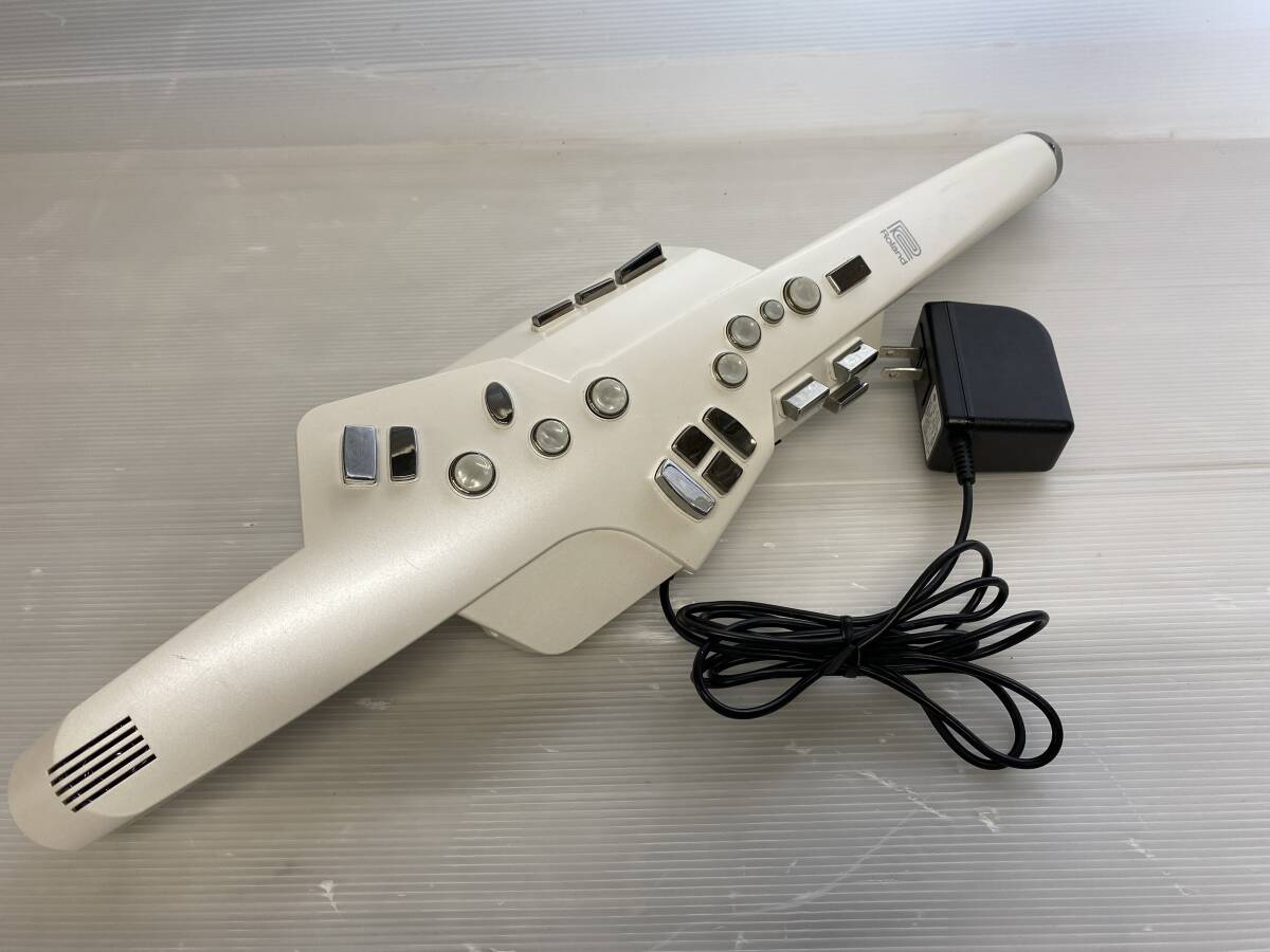 8/14★Roland Aerophone ローランド エアロフォン ウインドシンセサイザー【中古/現状品/動作未確認ジャンク】