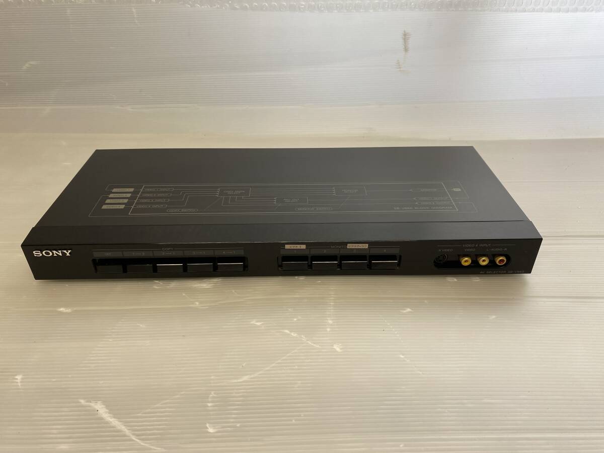 8/14★SONY SB-V66S AVセレクター ソニー【中古/現状品/動作未確認ジャンク】