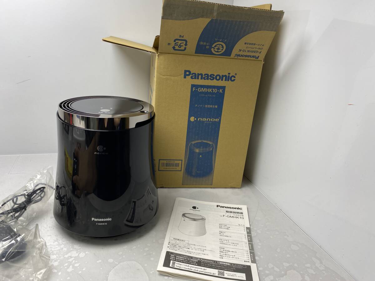 8/14★Panasonic F-GMHK10-K パナソニック ナノイー加湿発生機 14年製【中古/現状品/動作未確認ジャンク】
