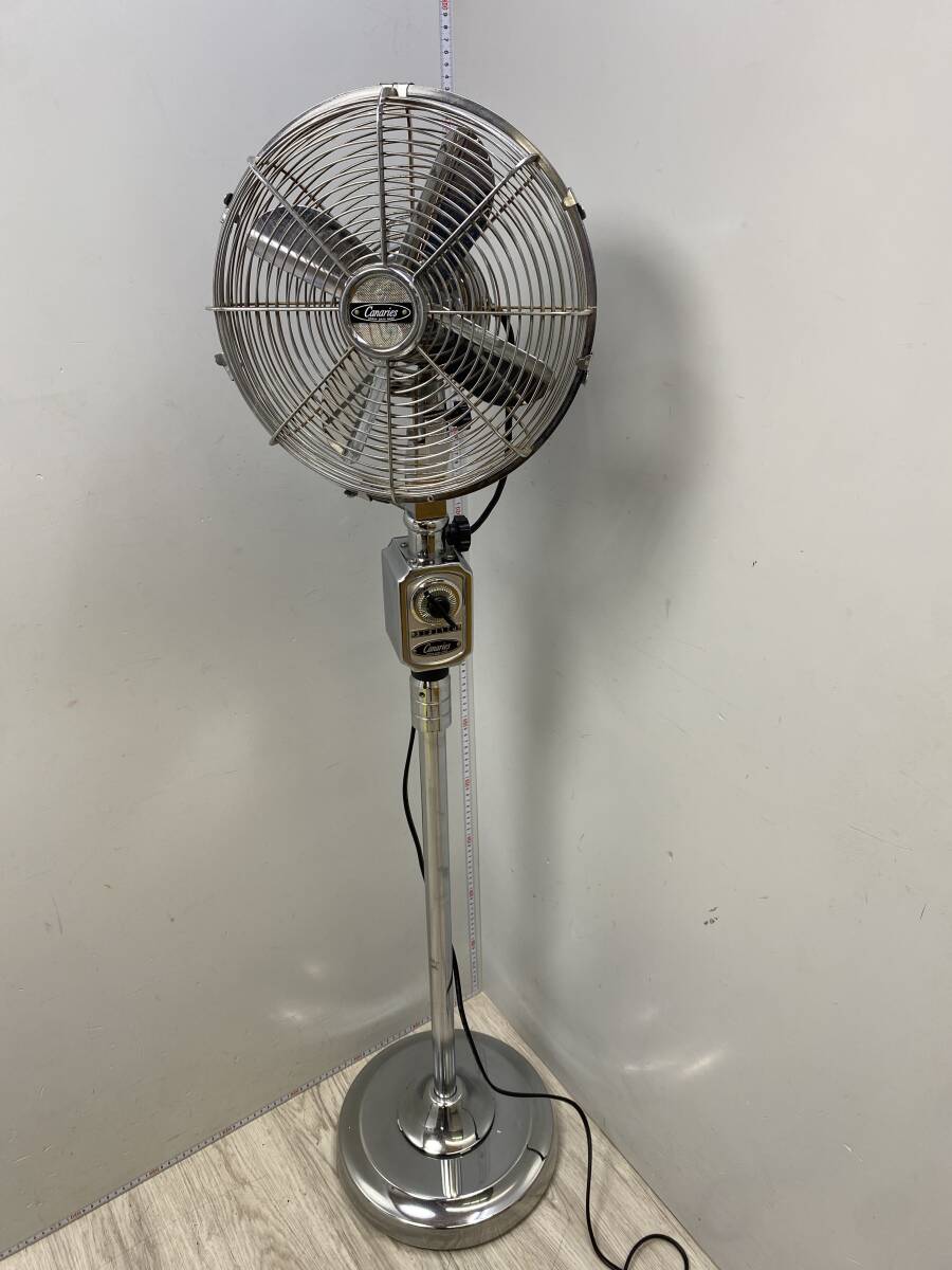 8/10★インターフォルム CN-1702 Canaries 大型 扇風機【中古/現状品/通電確認OK】