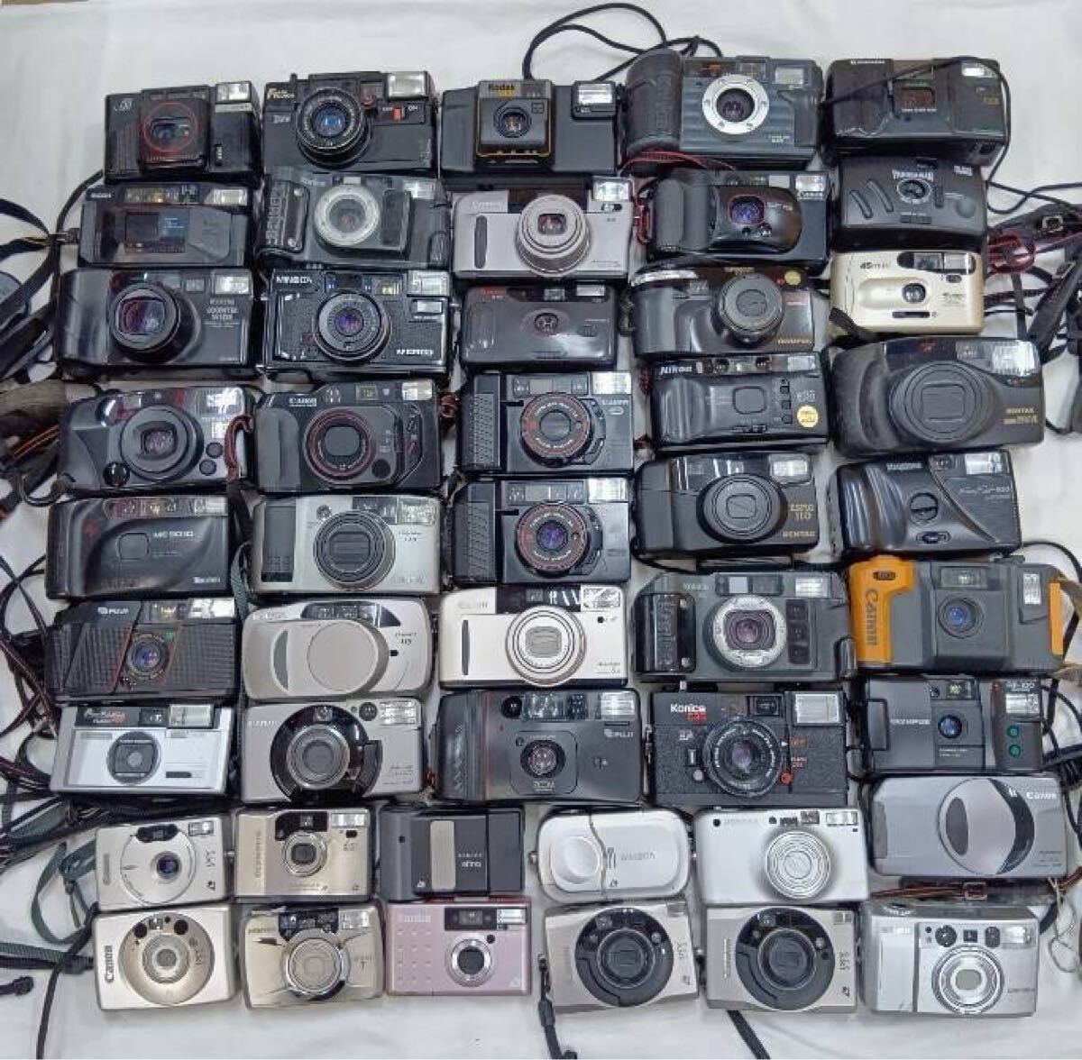 コンパクト フィルムカメラ 大量おまとめセットCanon　Nikon Olympus Pentax Minolta Konica MINOLTA　kodak 動作未確認 ジャンク