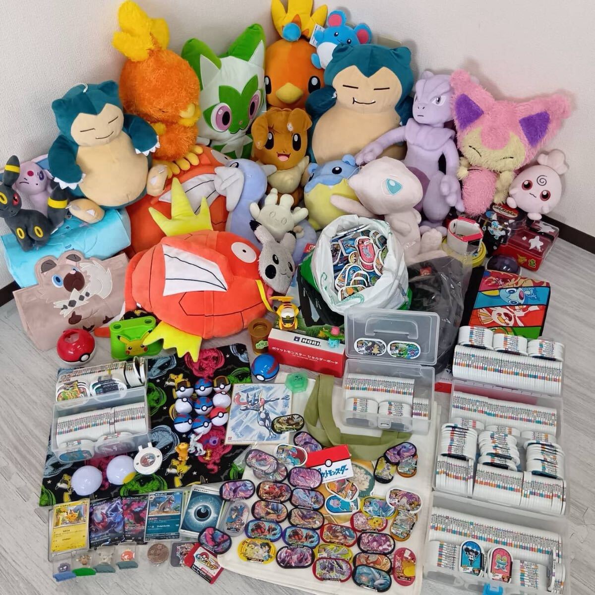 ポケットモンスター ぬいぐるみ グッズ 大量おまとめセット ポケモンカード ポーチバッグ マスコット フレンダ メザスタピカチュウ ミュウ 