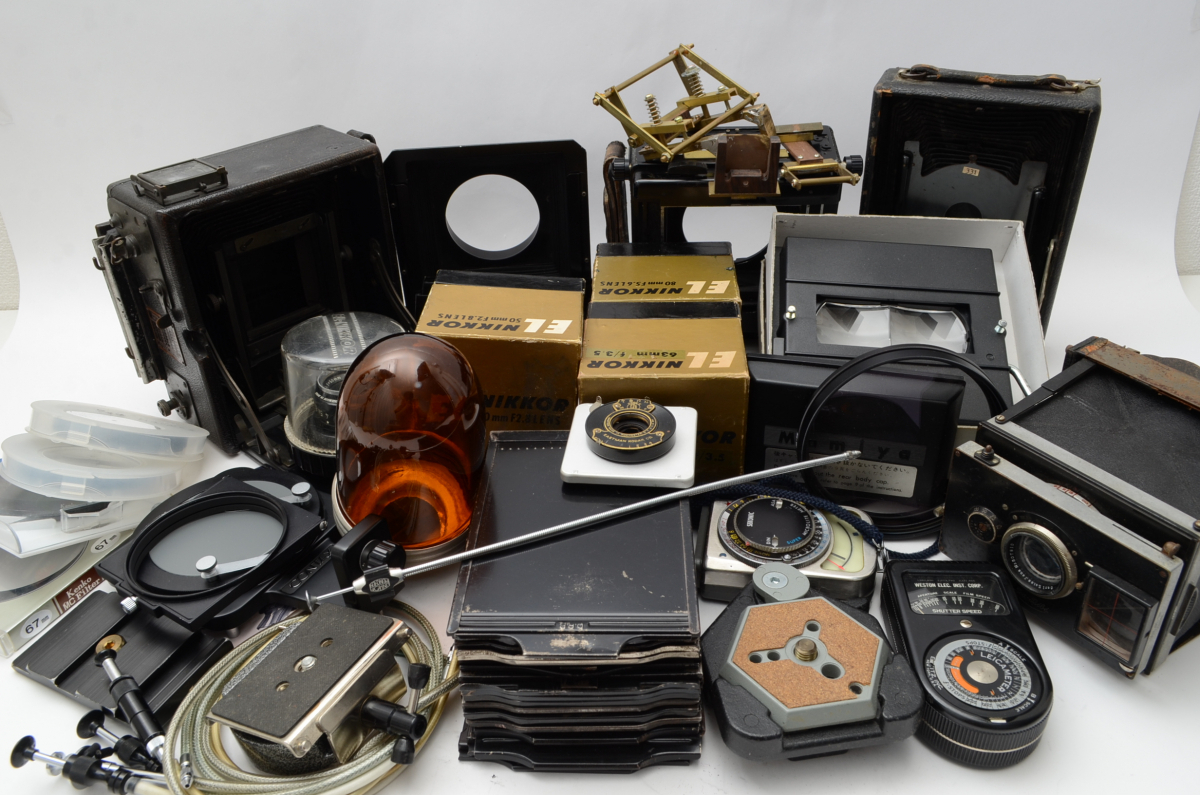 ③大判中判暗室用品お纏め動作未確認 LEICAMETER SEKONIC KODEX CONTAX SINAR EL NIKKOR Need TOKYO KOGAKU GRAPHIC Ica-Bebe MAMIYA 