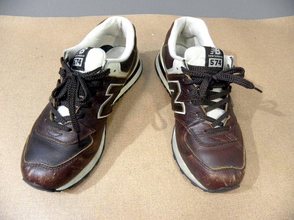 New Balance ニューバランス　レザースニーカー　ML574LUA 27㎝　中古