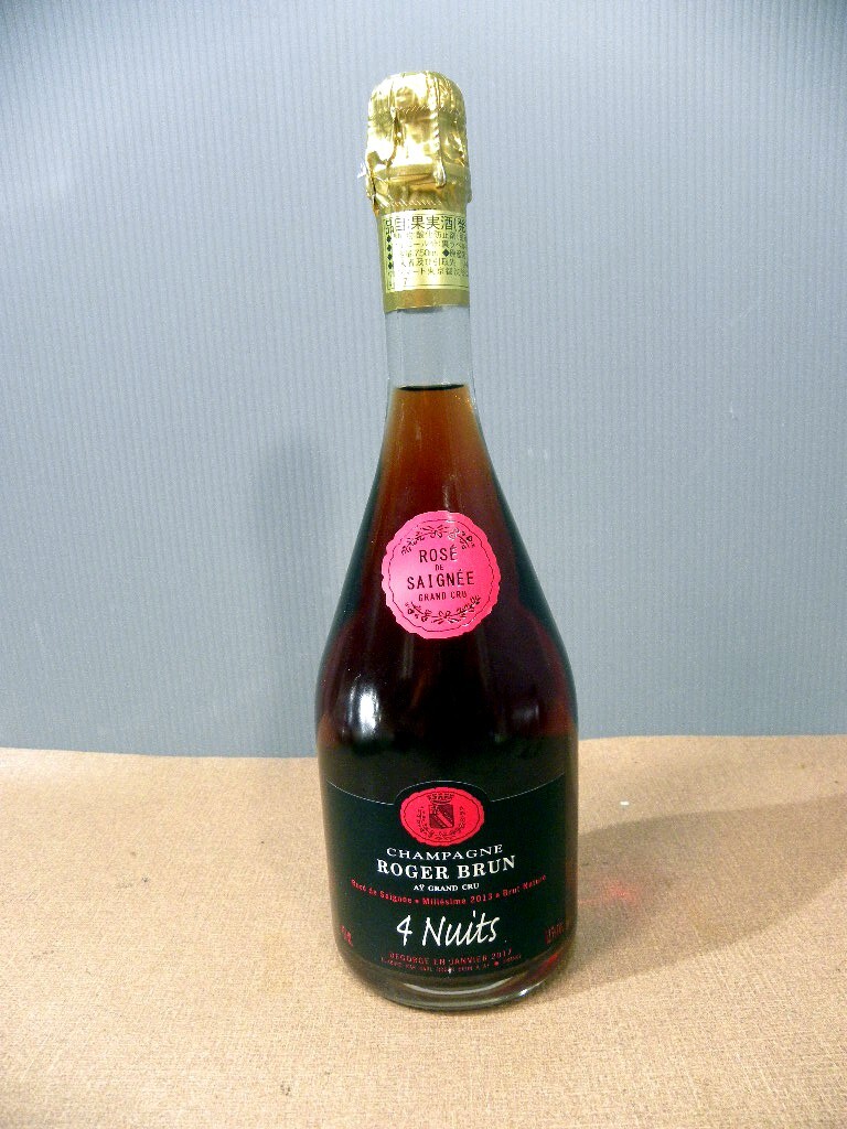 ROGER BRUN フランス　シャンペン　ROSE SAIGUEE GRUND Cru 2013