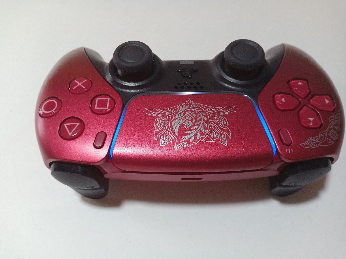 PS5 デュアルセンス ワイヤレス コントローラー モンスターハンターワイルズ リミテッドエディション