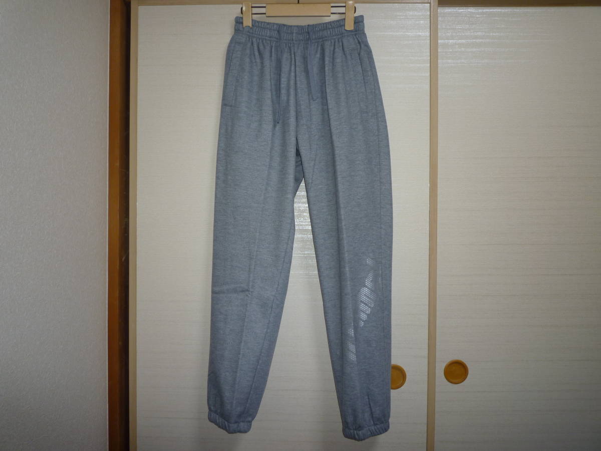 ヒュンメル 裏起毛スウェットジャージパンツ グレー Lサイズ