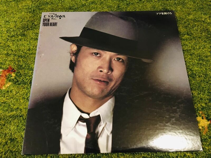 国内盤 LP Eikichi Yazawa / ドアを開けろ = Open Your Heart / 矢沢永吉