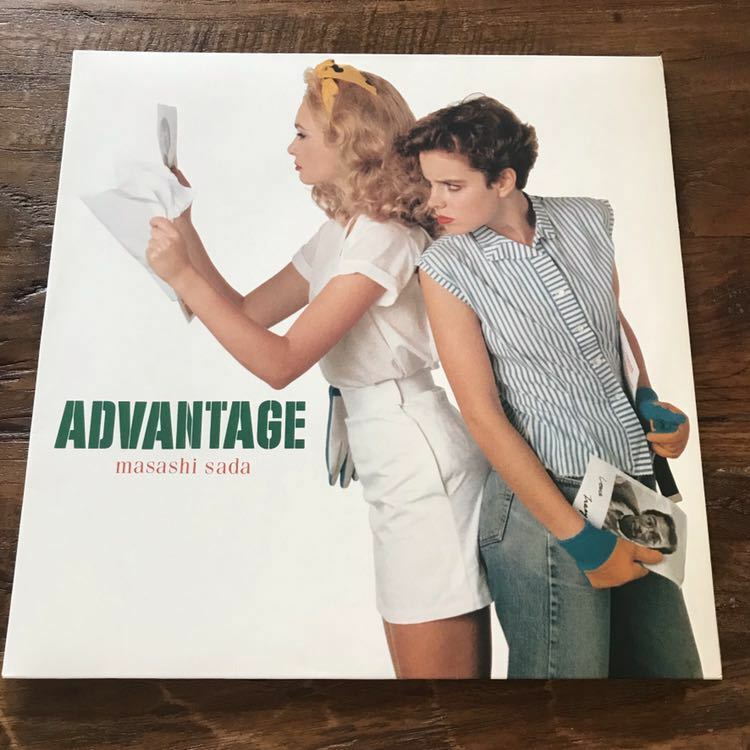 さだまさし ADVANTAGE アドバンテージ LP 吉川忠英 渡辺俊幸 和ブギー 80年代 シティポップ CITYPOP アナログレコード 和モノ 210720