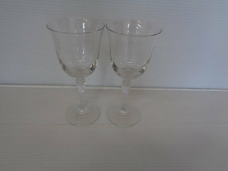 ☆古民家　蔵出　ワイングラス　Azienda Wine Glass　ペア 　ワイングラス　ペアセット　オシャレ　2個セット　箱あり