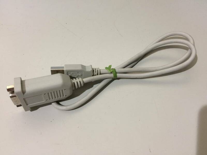 中古品 USB-COMポート変換ケーブル 現状品②