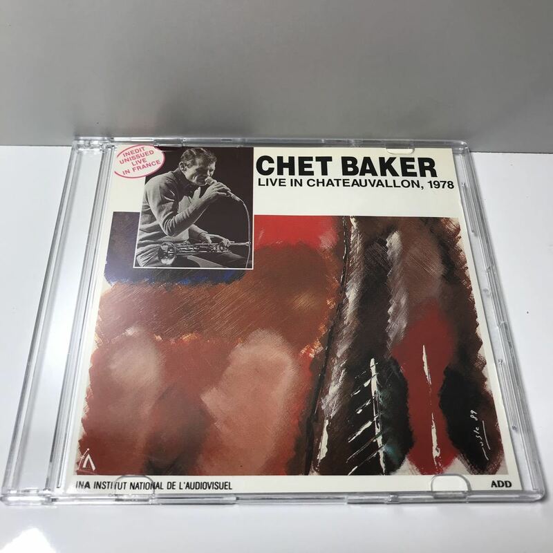 CD レア品 CHET BAKER - LIVE IN CHATEAUVALLON, 1978 チェット・ベイカー LIVE ライヴ ライブ フランス　_(J1)