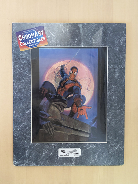 ●スパイダーマン　CHROM ART COLLECTIBLES 　グレッグ・ヒルデブラント　0623/2500　アメコミ