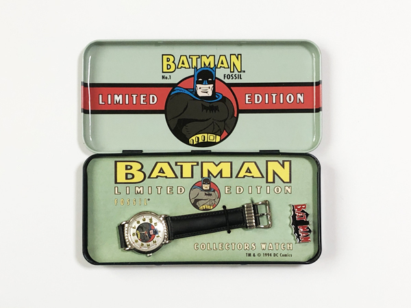 ●FOSSIL BATMAN LIMITED EDITION 　　フォッシル　バットマン　腕時計　ビンテージ　未使用