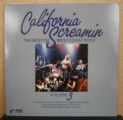 【LD】CALIFORNIA SCREAMIN　/　THE BEST OF WEST COAST ROCK VOL.3 