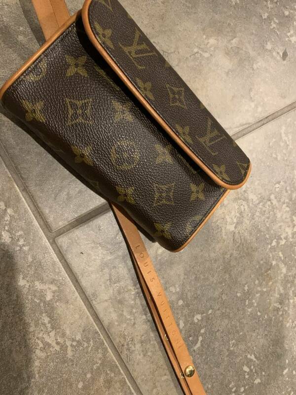 LOUIS VUITTON ルイ ヴィトン ポシェットフロランティーヌ M51855 ウェストバッグ モノグラム