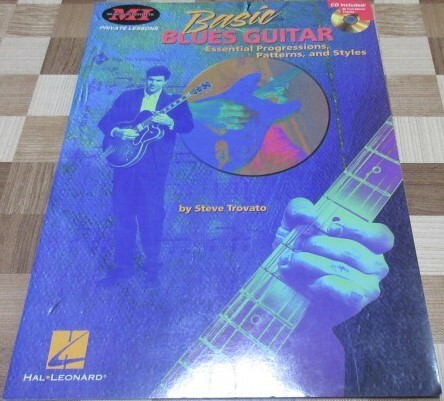 洋書　 BASIC BLUES GUITAR Essential Progressions,Patterns,and Styles (CD付）by Steve Trovato