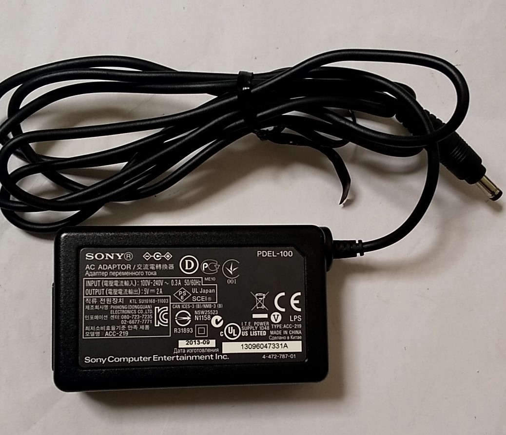 【送料無料】SONY ACアダプタ　PDEL-100